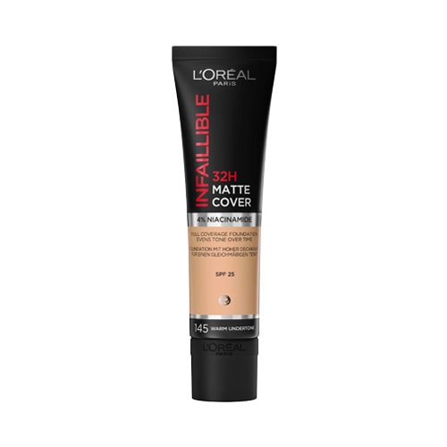 کرم پودر تیوپی لورال 30 میل شماره 145 L'Oreal tube foundation 30 ml No. 145