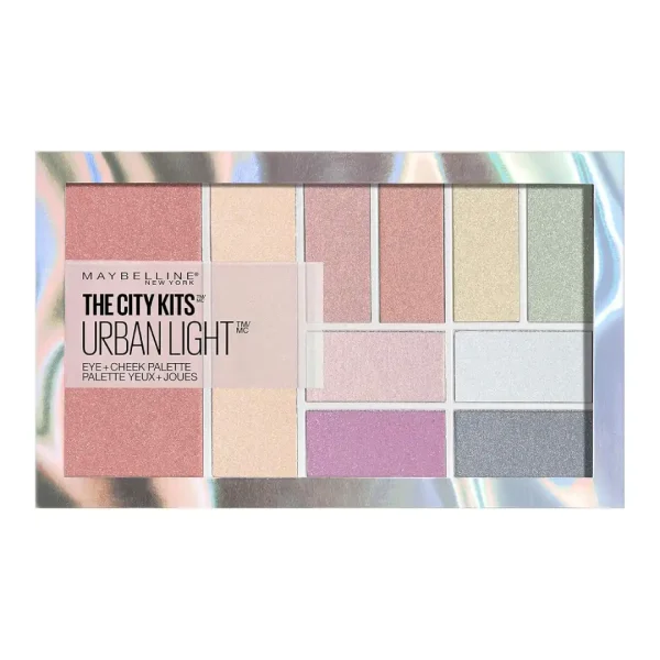 پالت سایه چشم میبلین اوربان لایت (Maybelline Urban Light Eyeshadow Palette)