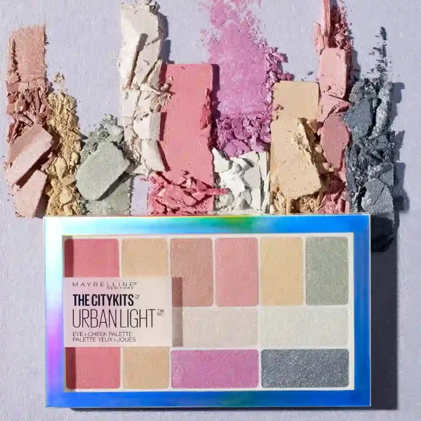 پالت سایه چشم میبلین اوربان لایت (Maybelline Urban Light Eyeshadow Palette)