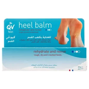 کرم ترک پا QV با فرمولاسیونی غنی از مواد مرطوب‌کننده و نرم‌کننده