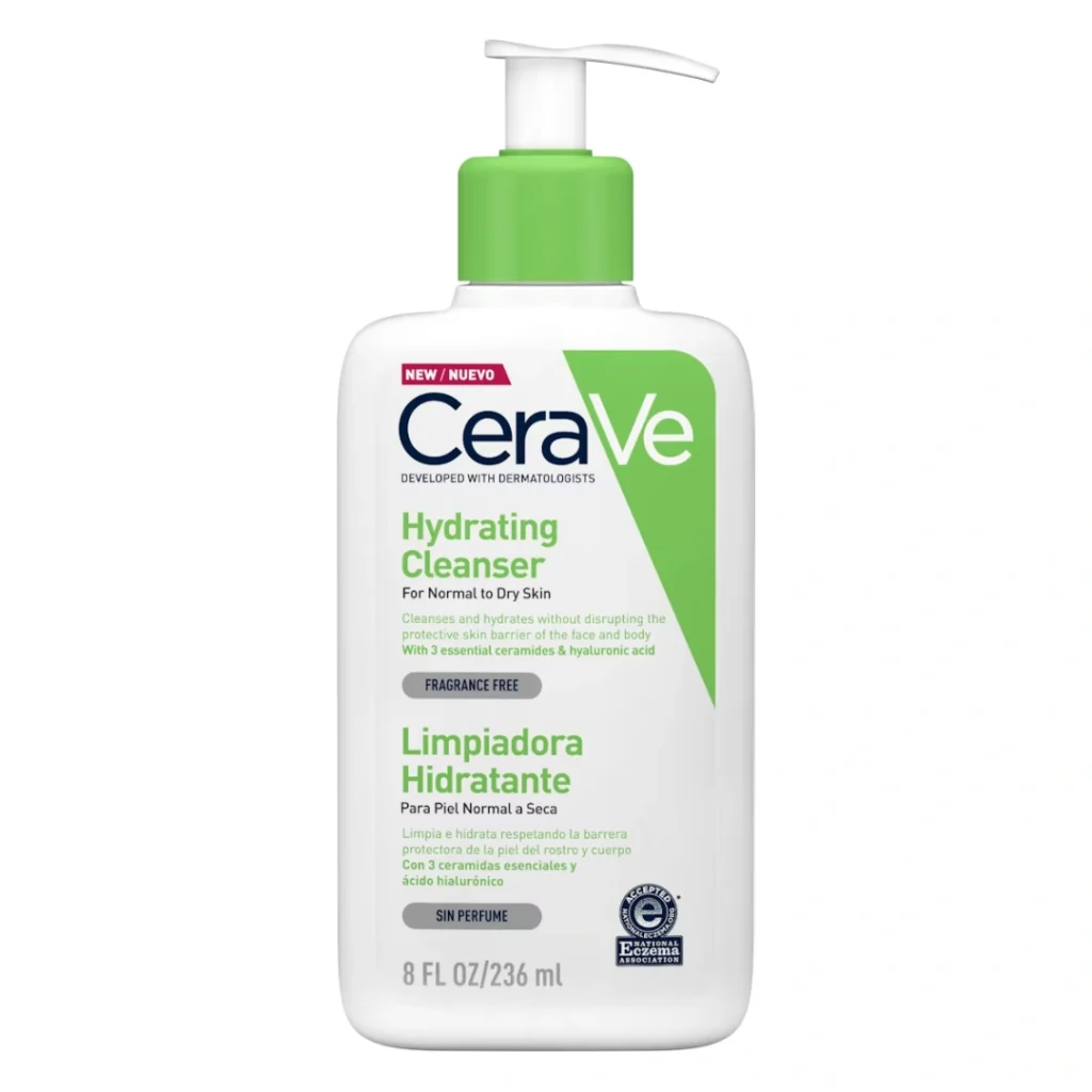 ژل شستشو Hydrating پوست نرمال تا خشک سراوی