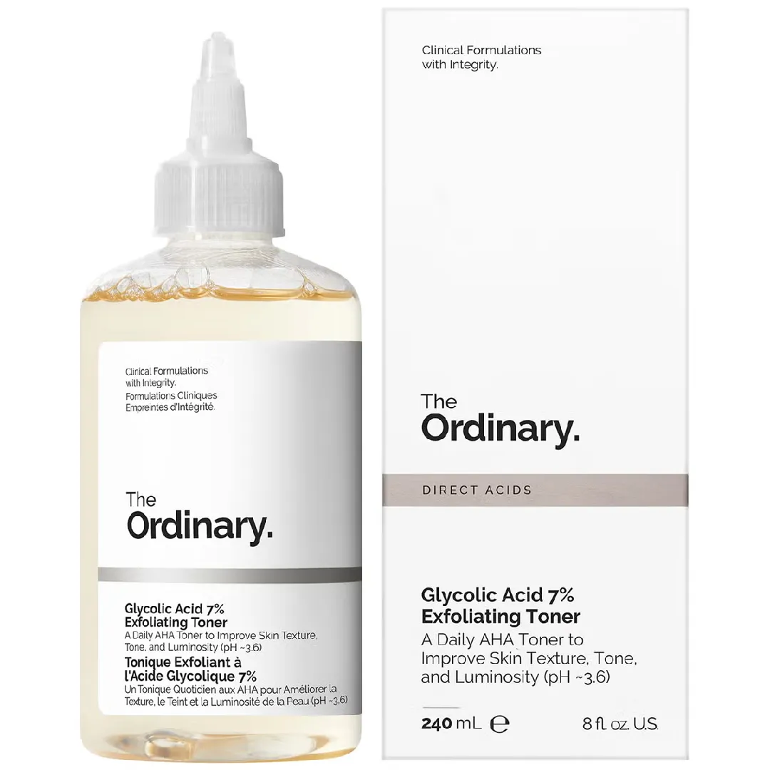 تونر لایه بردار و روشن کننده Glycolic Acid