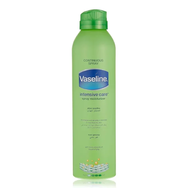 اسپری لوسیون بدن وازلین Aloe Soothe