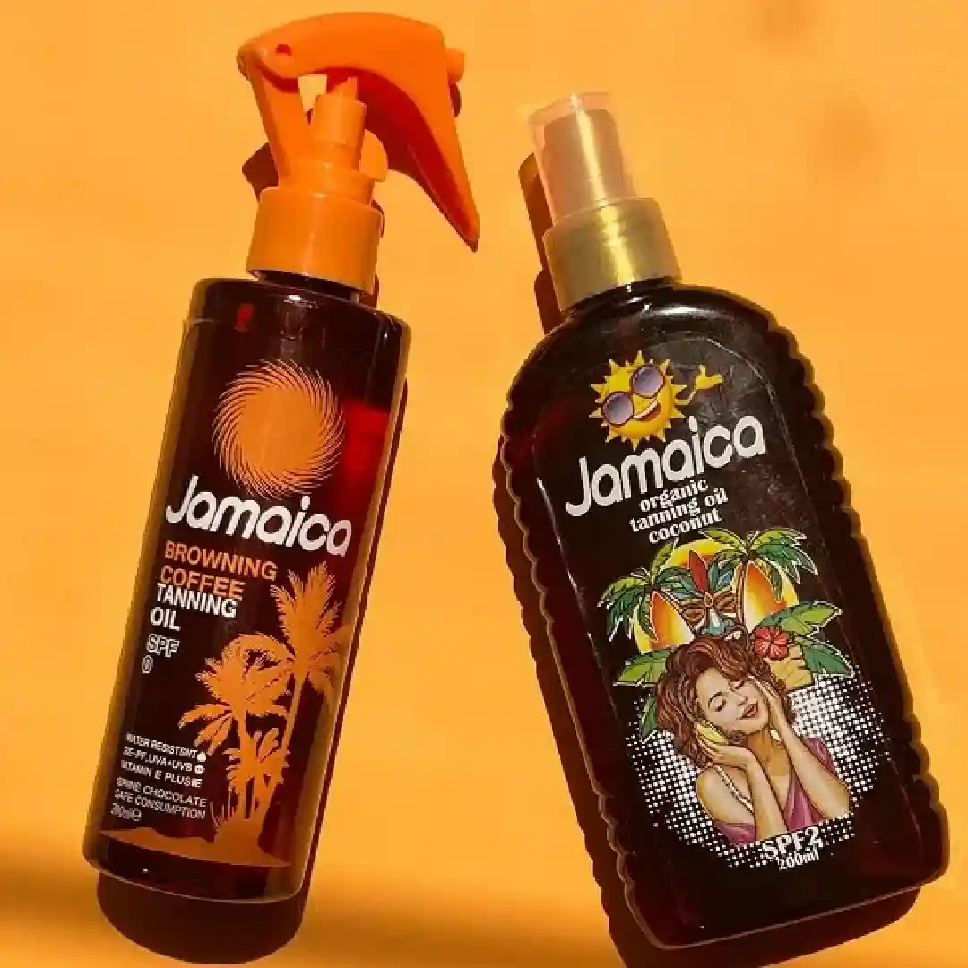 روغن برنزه كننده قهوه جامائيكا
