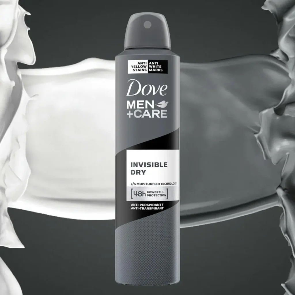 اسپری ضد تعریق مردانه Invisible Dry داو 250 میل
