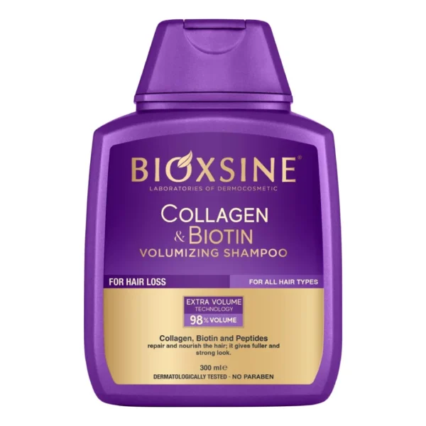 شامپو کلاژن و بیوتين بیوكسین BIOXIN COLLAGEN & BIOTIN حجم 300 میل