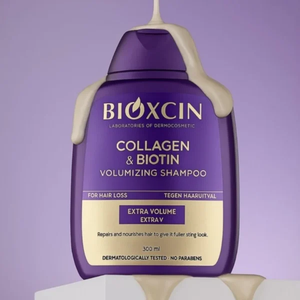 شامپو کلاژن و بیوتين بیوكسین BIOXIN COLLAGEN & BIOTIN حجم 300 میل