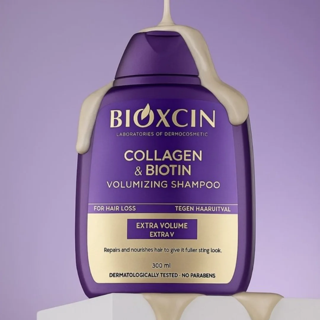 شامپو کلاژن و بیوتين بیوكسین BIOXIN COLLAGEN & BIOTIN حجم 300 میل