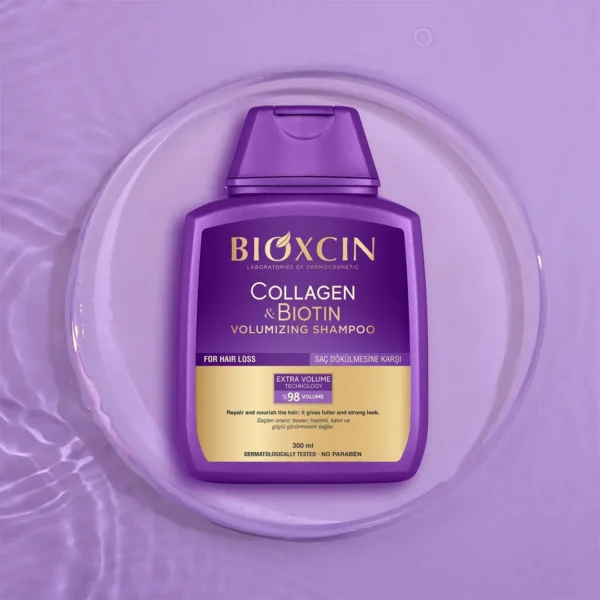 شامپو کلاژن و بیوتين بیوكسین BIOXIN COLLAGEN & BIOTIN حجم 300 میل