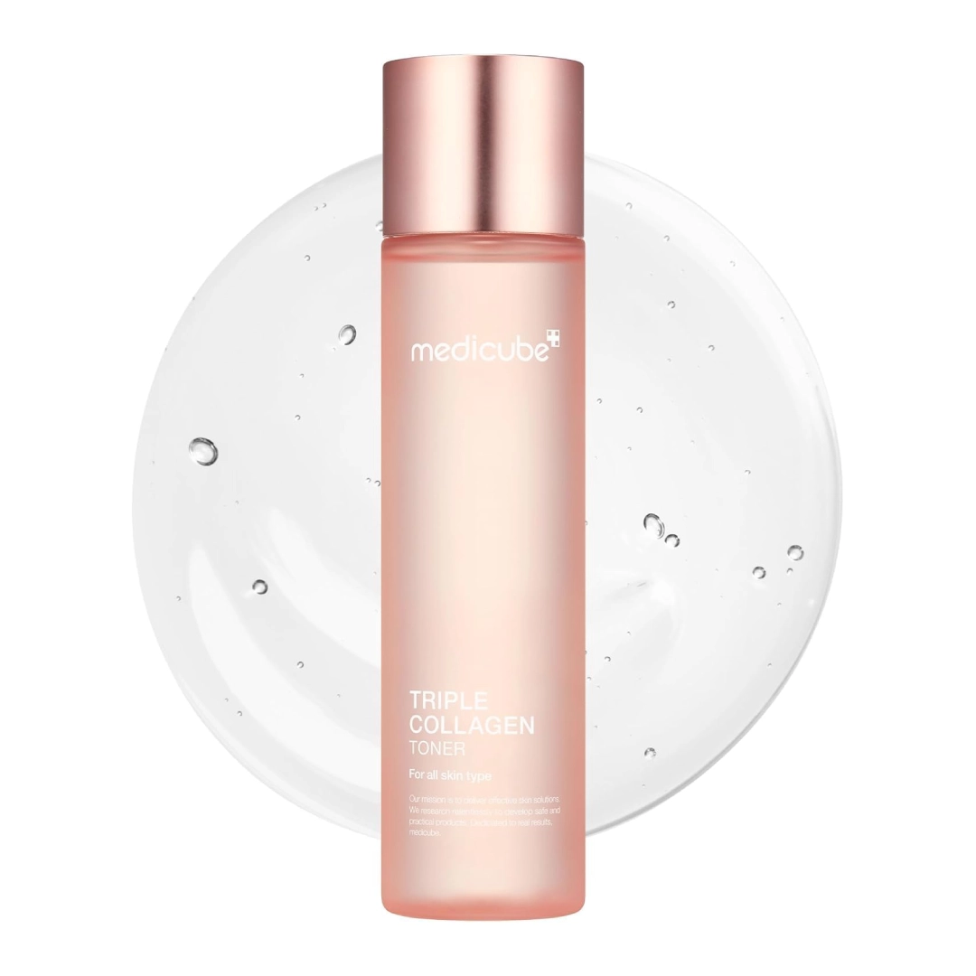 تونر تريپل كلاژن مدی كيوب Medicube TRIPLE COLLAGEN Toner حجم 140 ميل