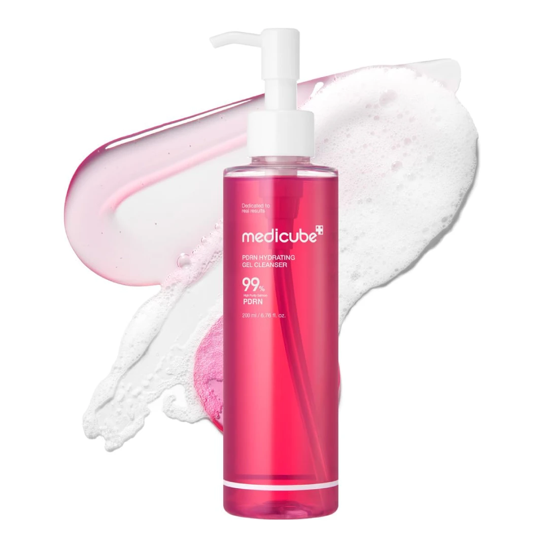 ژل شستشو Pdrn Hydrating مدی کیوب Medicube Gel Cleanser حجم200 میل