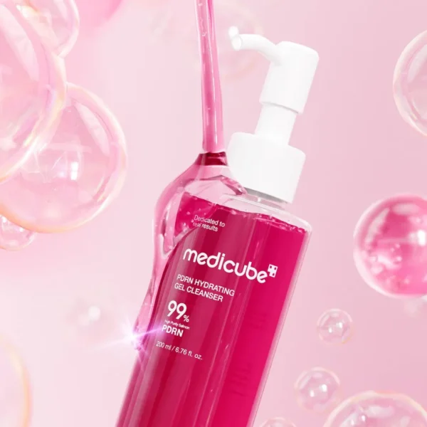 ژل شستشو Pdrn Hydrating مدی کیوب Medicube Gel Cleanser حجم200 میل