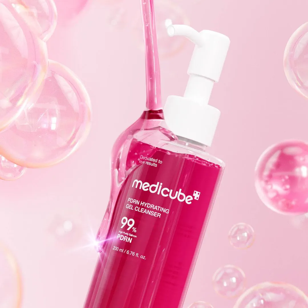 ژل شستشو Pdrn Hydrating مدی کیوب Medicube Gel Cleanser حجم200 میل