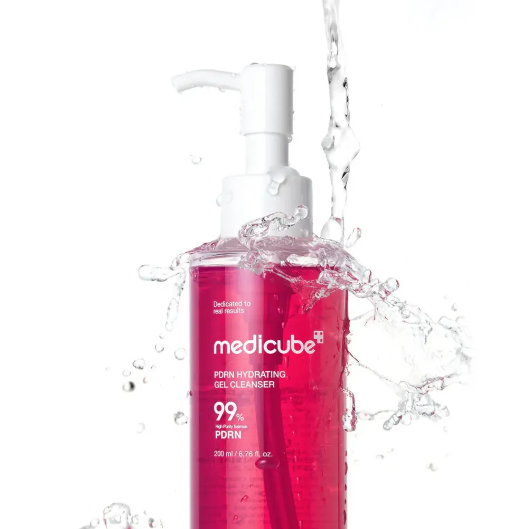 ژل شستشو Pdrn Hydrating مدی کیوب Medicube Gel Cleanser حجم200 میل