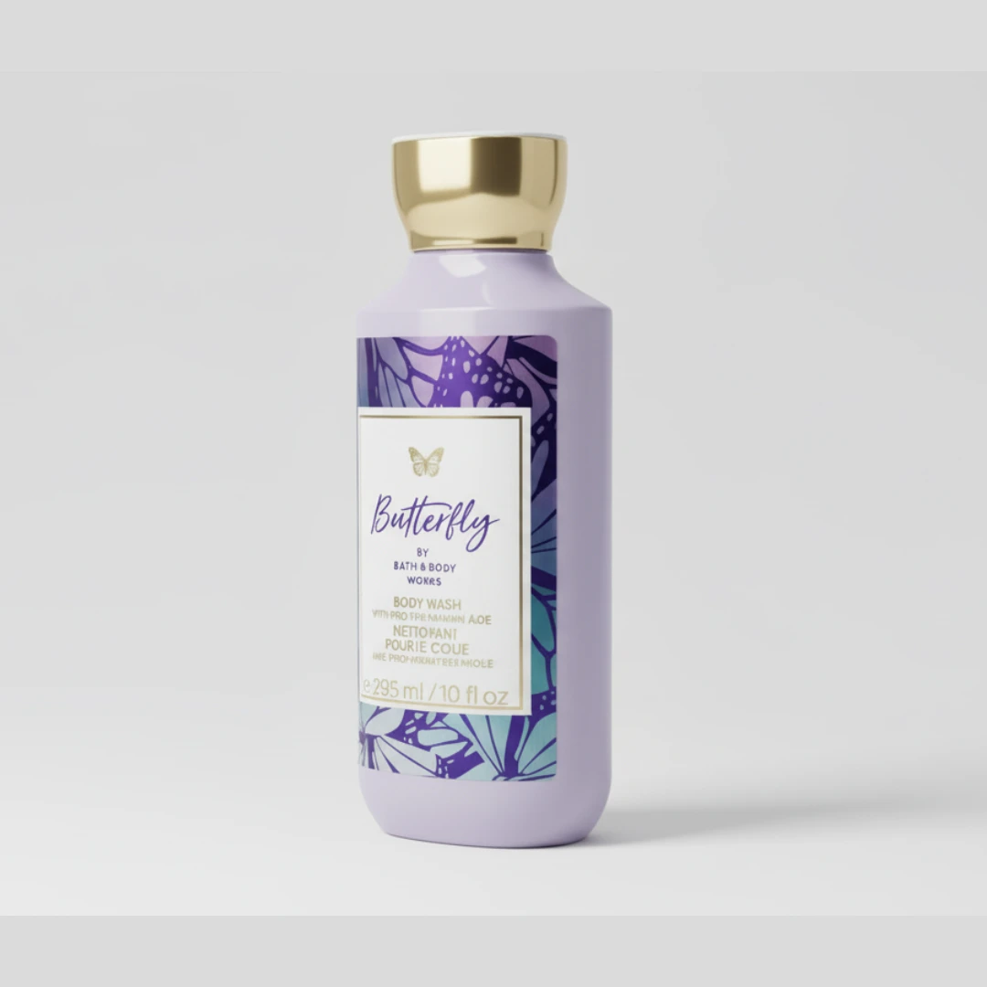 شامپو بدن Butterfly بث اند بادی ورکس Bath & Body Works Body Wash حجم 295 میل