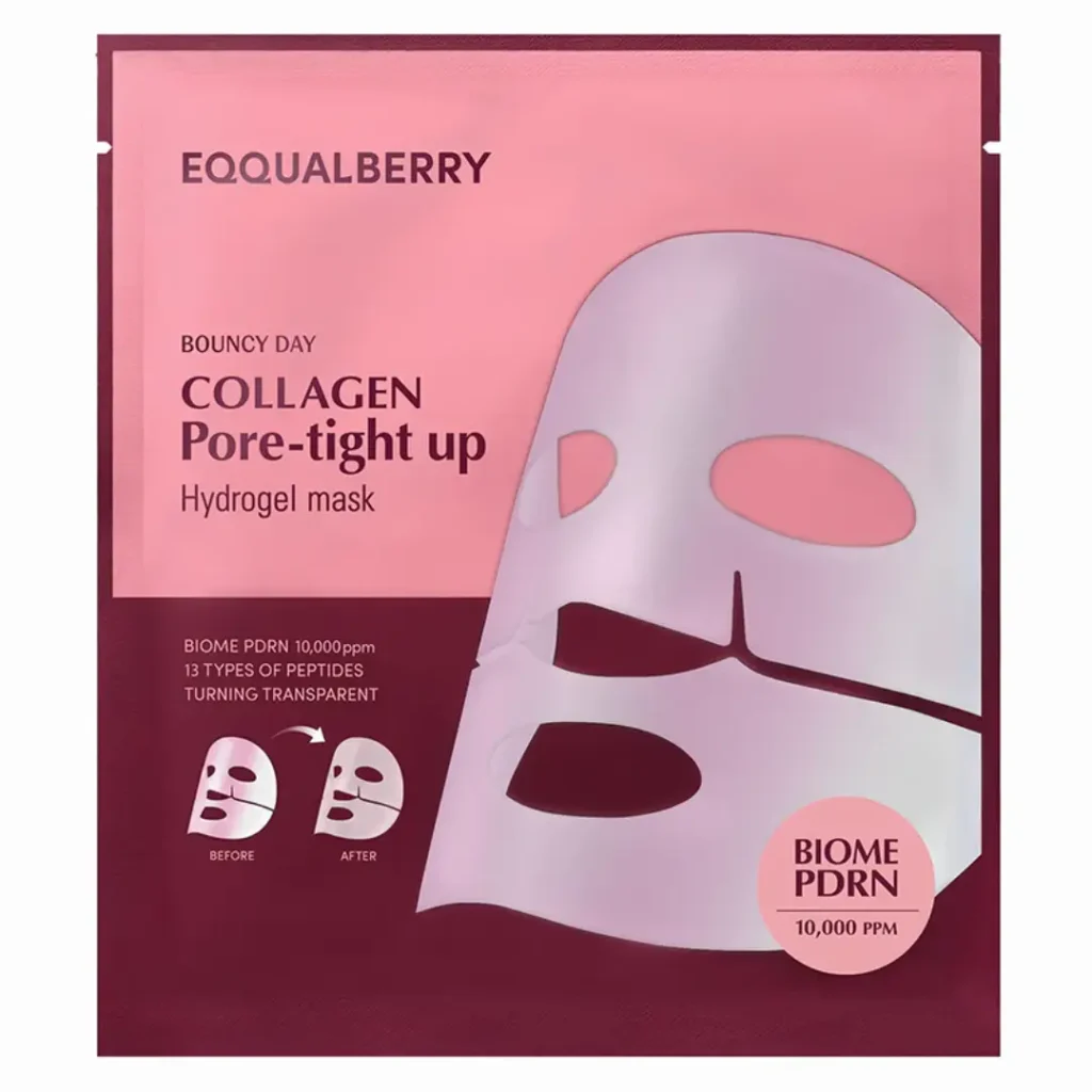 ماسک ورقه ای Collagen Pore Tight Up آكوال بری EQQUALBERRY Mask