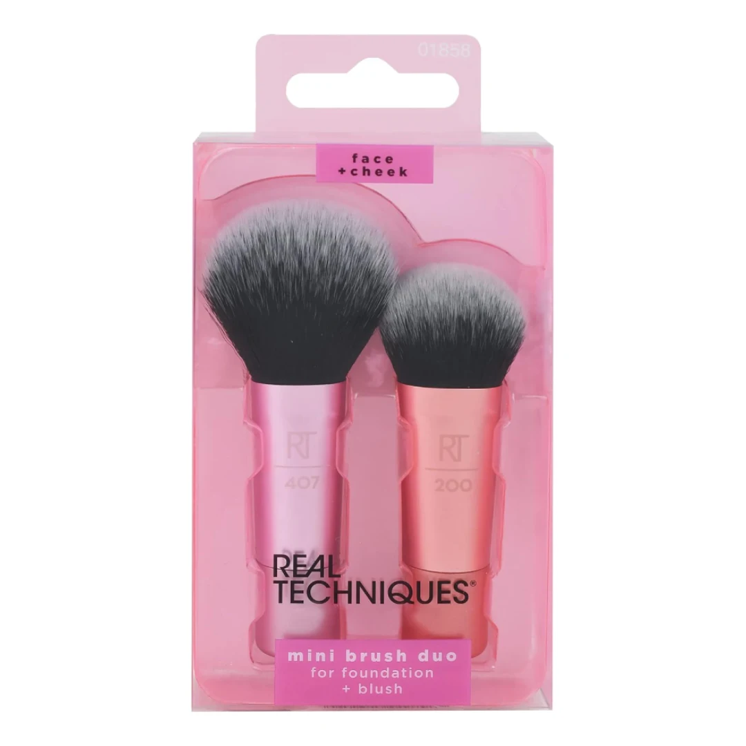 براش دو تيكه كرم پودر مينی ريل تكنيک Real Techniques Mini Brush