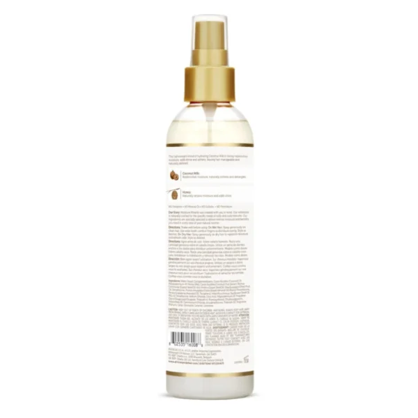 اسپری آبرسان نارگيل و عسل آفريكن African Pride Coconut Milk And Honey حجم 237 ميل
