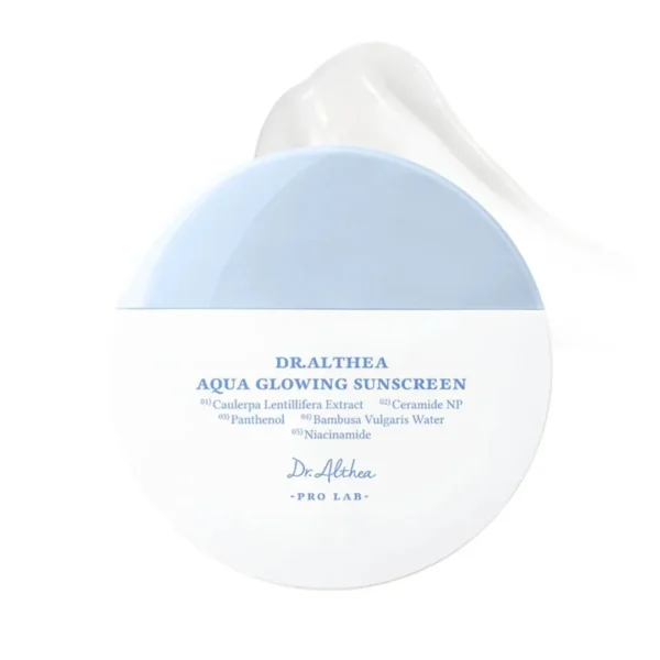 ضد آفتاب آکوا گلوینگ دکتر آلتیا Dr. Althea Aqua Glowing Sunscreen حجم 45 میل