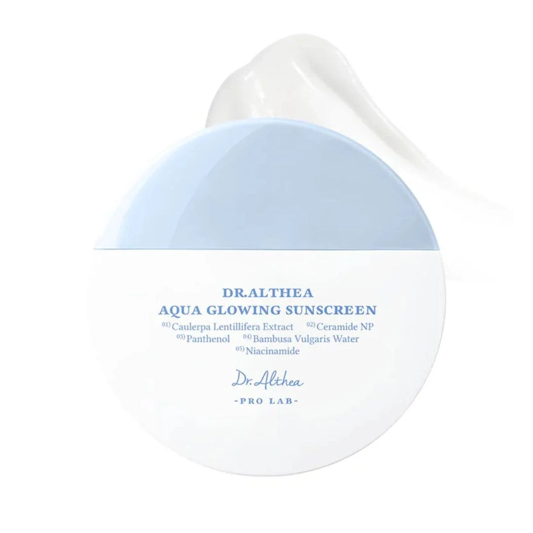 ضد آفتاب آکوا گلوینگ دکتر آلتیا Dr. Althea Aqua Glowing Sunscreen حجم 45 میل