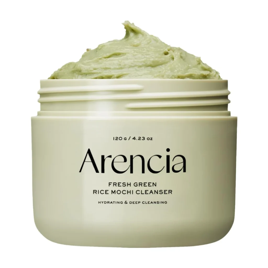 پاک کننده عمیق موچی برنج و چای سبز آرنسیا Arencia Green Cleanser حجم 120 گرم