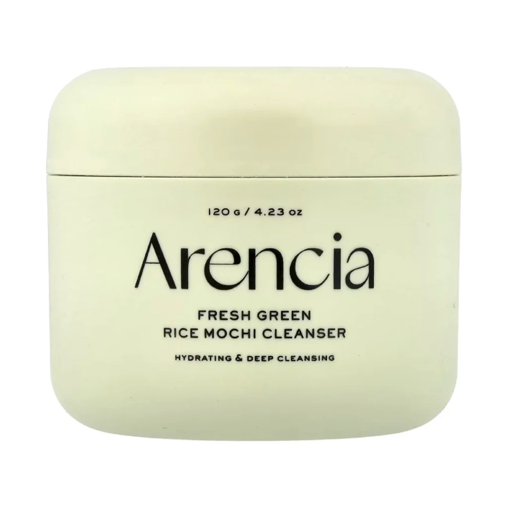 پاک کننده عمیق موچی برنج و چای سبز آرنسیا Arencia Green Cleanser حجم 120 گرم