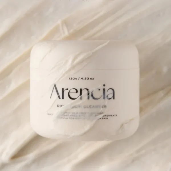 پاک کننده عمیق موچی برنج و موسین حلزون آرنسیا Arencia Rice Mucin Cleanser حجم 120 گرم