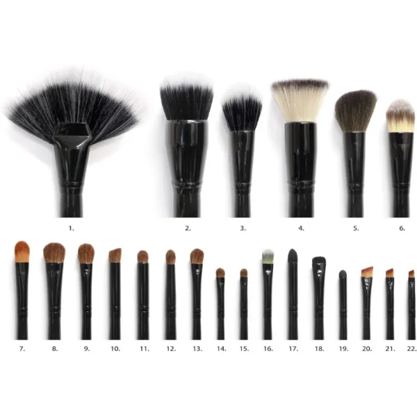 ست براش 22 عددی كاستل سنت Coastal Scents 22 Piece Makeup Brush Set