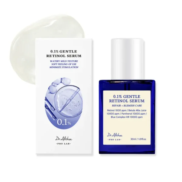 سرم رتینول 0.1% دکتر آلتیا Dr.Althea Gentle Retinol Serum حجم 30 میل