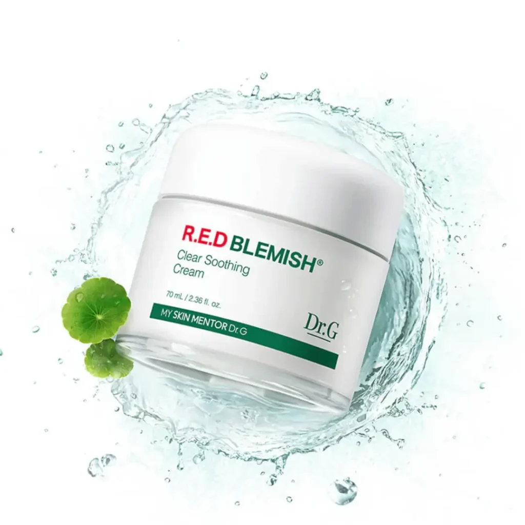 کرم آبرسان رد بلمیش دکتر جی Dr.G Red Blemish Cream حجم 70 میل