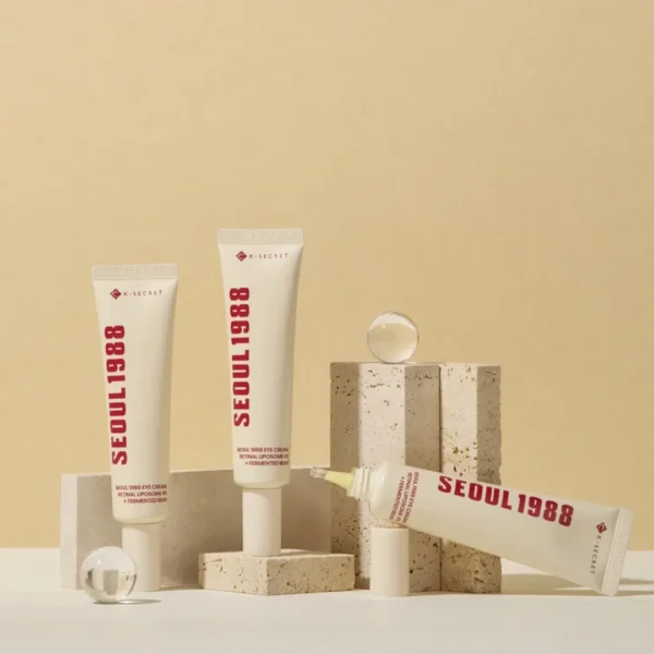 كرم دور چشم رتينال ليپوزوم و لوبيا سئول 1988 کی سکرت SEOUL Eye Cream حجم 30 میل