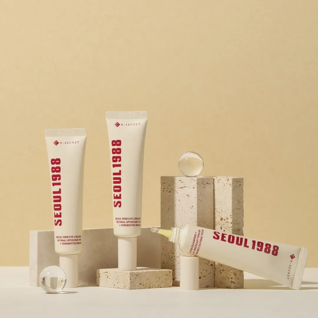 كرم دور چشم رتينال ليپوزوم و لوبيا سئول 1988 کی سکرت SEOUL Eye Cream حجم 30 میل