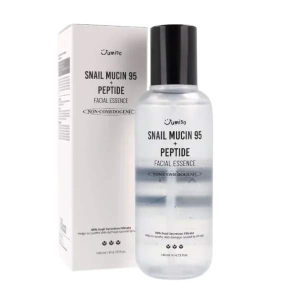 اسنس آبرسان حلزون و پپتاید جومیسو Jumiso Snail Mucin 95 + Peptide Essence حجم 140 میل
