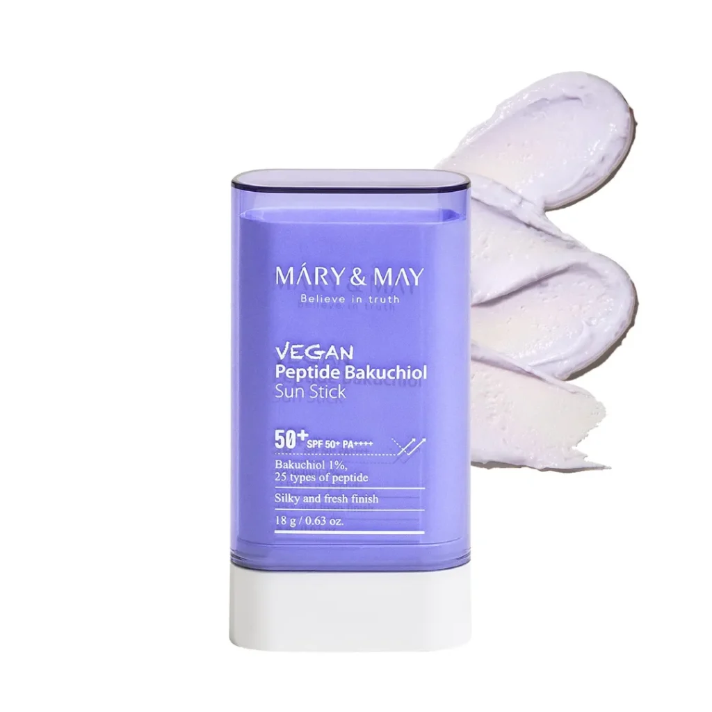 ضد آفتاب استیکی پپتاید باکچیول مری اند می Mary & May Peptide Sticky Sun Stick حجم 18 گرم