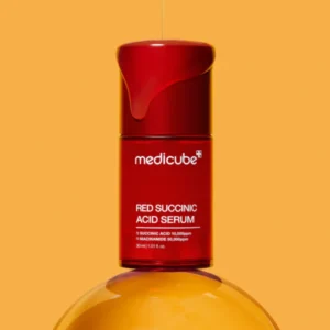 سرم ضدجوش سوکسینیک اسید قرمز مدی کیوب Medicube Red Succinic Serum حجم 30 میل