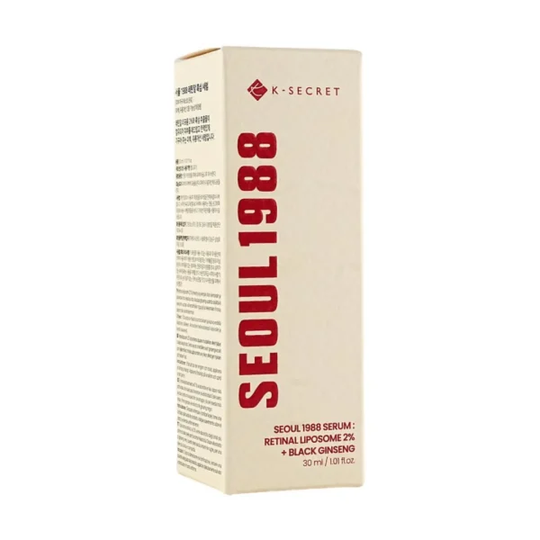 سرم رتينال ليپوزوم و جنسينگ سياه سئول 1988 SEOUL RETINAL LIPOSOME Serum حجم 30 میل