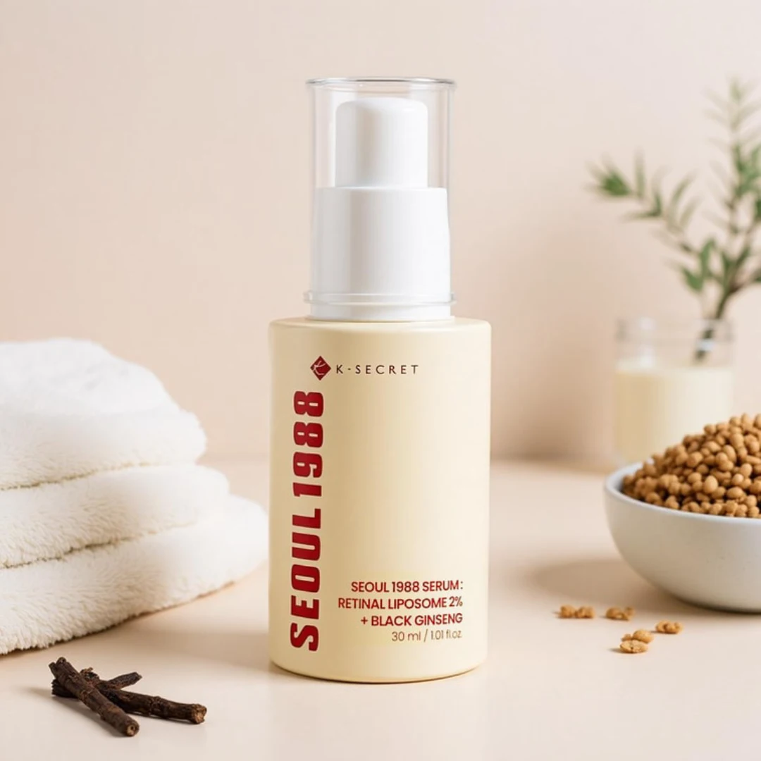 سرم رتينال ليپوزوم و جنسينگ سياه سئول 1988 SEOUL RETINAL LIPOSOME Serum حجم 30 میل