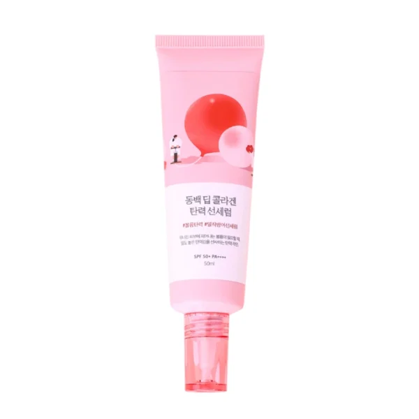سرم ضدآفتاب کلاژن کاملیا راندلب Round Lab Deep Collagen Sunscreen حجم 50 میل