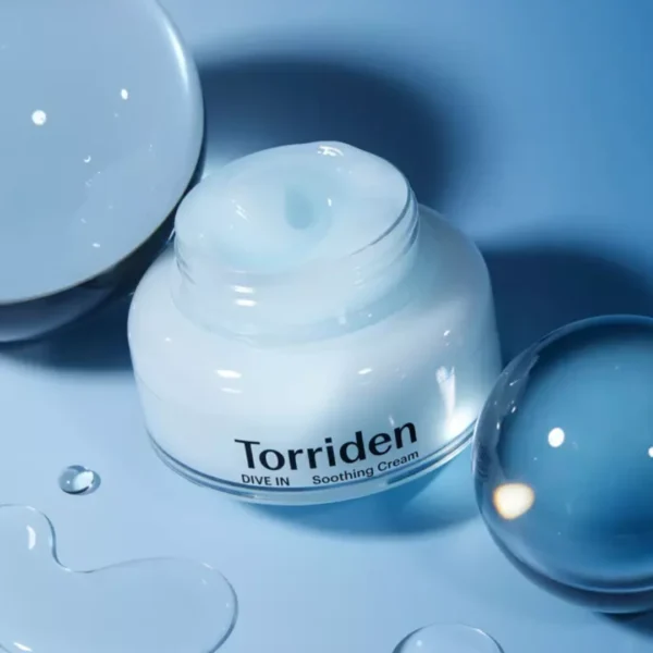 ژل کرم مرطوب کننده کاسه ای هیالورونیک اسید توریدن Torriden Soothing Cream حجم 100 میل