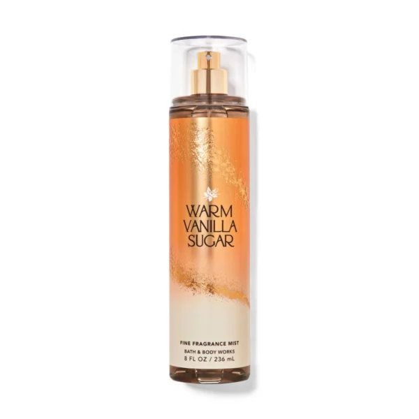 بادی اسپلش Warm Vanilla Sugar بث اند بادی ورکس Bath & Body Works Body Sprays حجم 236 میل