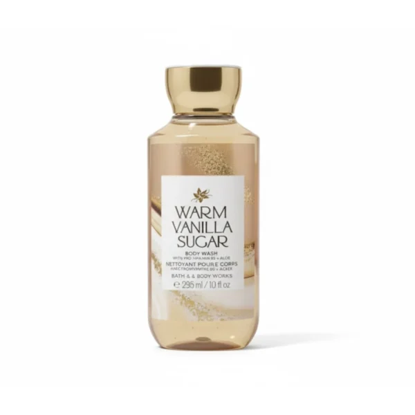 شامپو بدن Warm Vanilla Sugar بث اند بادی ورکس Bath & Body Works Body Wash حجم 295 میل
