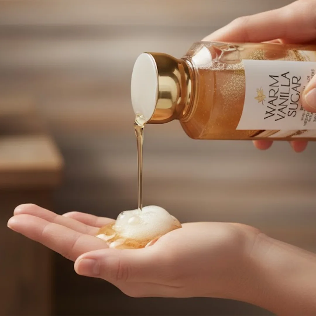 شامپو بدن Warm Vanilla Sugar بث اند بادی ورکس Bath & Body Works Body Wash حجم 295 میل