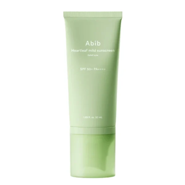 ضد آفتاب هارتلیف ابیب Abib Heartleaf Mild Sunscreen حجم 50 میل اصل