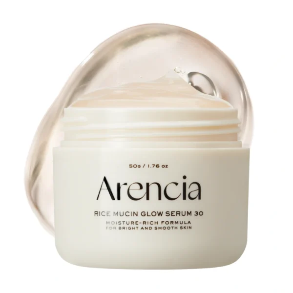 arencia radiance formula rice mucin glow serum 30-02
