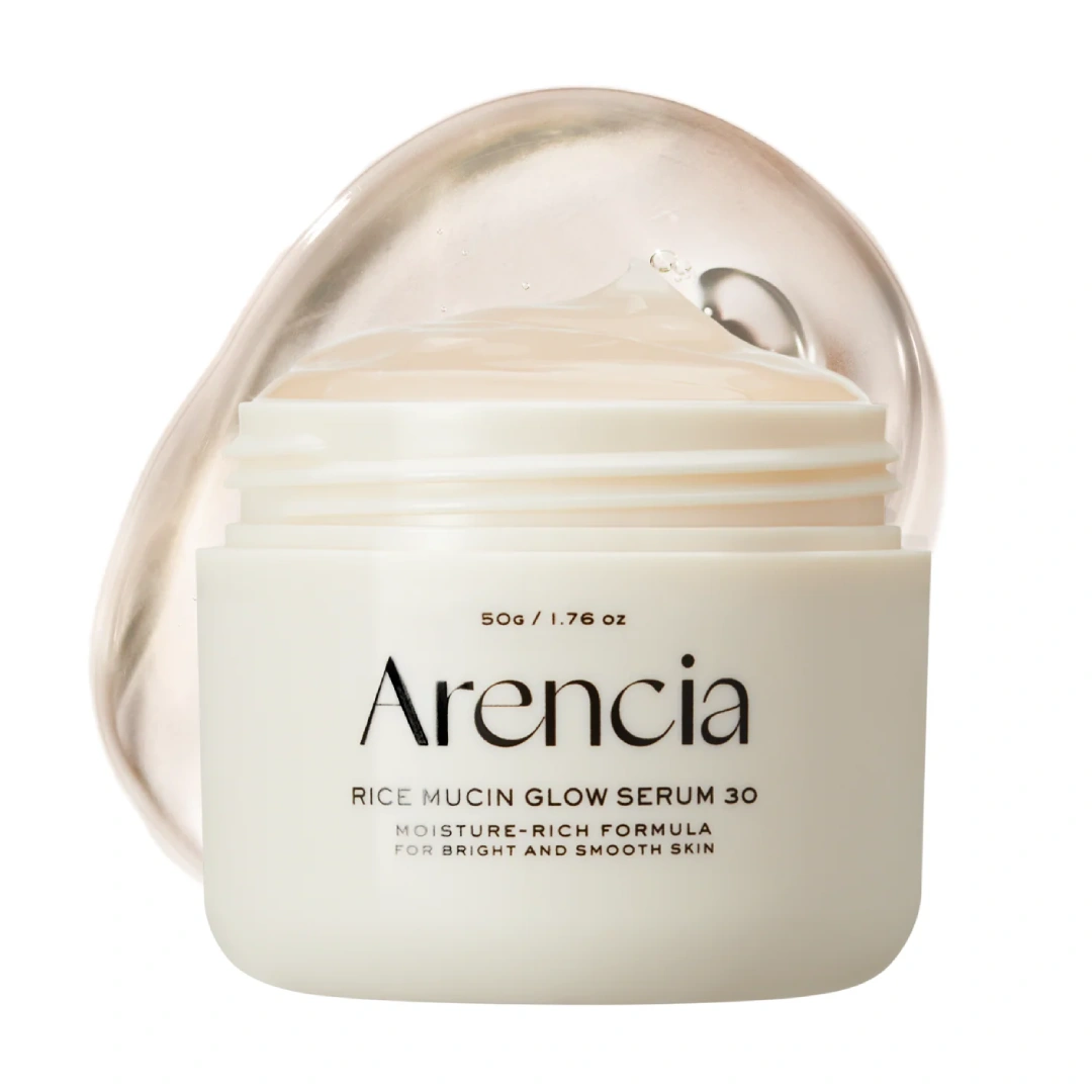 arencia radiance formula rice mucin glow serum 30-02