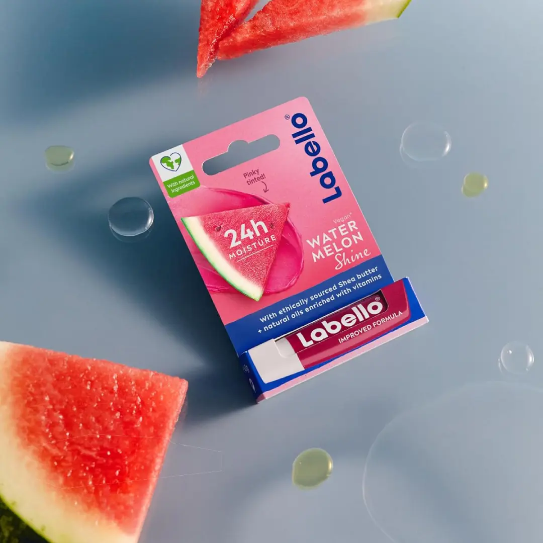 بالم لب هندوانه لابلو | Labello Watermelon Shine