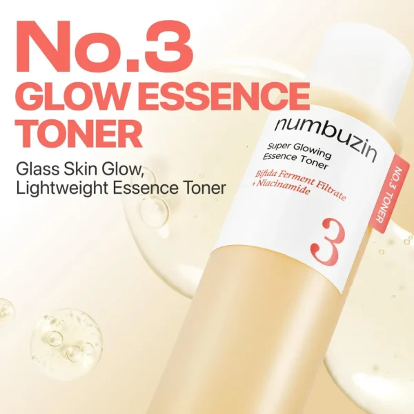Numbuzin No.3 Super Glowing Essence Toner